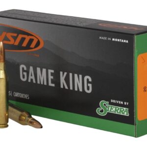 HSM 2439N Game King  243 Win 85 gr Sierra GameKing Spitzer Boat Tail 20 Per Box/ 25 Case