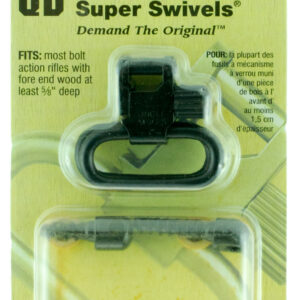 Uncle Mike's 13112 Super Swivel  Quick Detach 115 RGS Tri-Lock Blued 1" Loop for Most Rifles w/Wood Forend