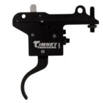 Timney Triggers 401 Featherweight  Curved Trigger with 3 lbs Draw Weight & Black Finish for Winchester 70 Right