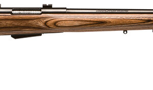 Savage Arms 18526 25 Lightweight Varminter 223 Rem 4+1 Cap 24" Matte Black Rec/Barrel Natural Brown Laminate Right Hand (Full Size) with Detachable Box Magazine
