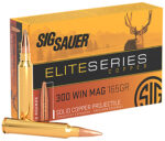 Sig Sauer E3WMH120 Elite Copper Hunting  300WinMag 165gr Copper Solid 20 Per Box/10 Case
