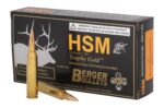 HSM 6REM95VLD Trophy Gold Extended Range 6mm 95 gr Berger Hunting VLD Match 20 Per Box/ 25 Case