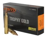 HSM 300HH168VLD Trophy Gold Extended Range 300 H&H Mag 168 gr Berger Hunting VLD Match 20 Per Box/ 20 Case