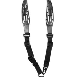 Limbsaver 12139 Tactical Sling Black Nylon w/ 48" OAL 1" W & Adjustable One-Two Point Design
