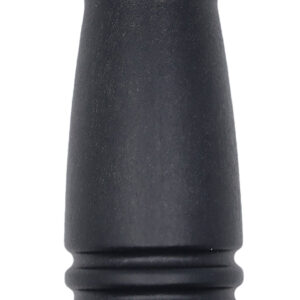 Ergo 4253BK Pop Bottle Vertical Forward Grip Black Polymer, Ribbed Lower for Picatinny Rail