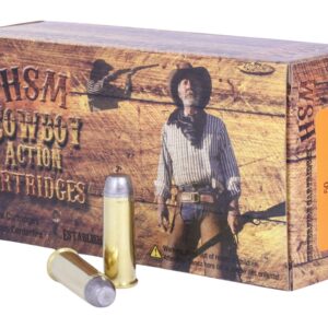 HSM 44401N Cowboy Action  44-40 Win 200 gr Round Nose Flat Point 50 Per Box/ 10 Case