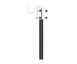 B/C T-POST TARGET HOOK WHITE