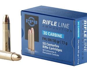 PPU .30 CARBINE 110GR FMJ 50/500
