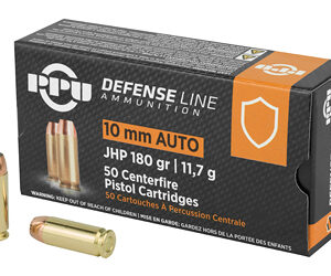 PPU 10MM JHP 180GR 50/500
