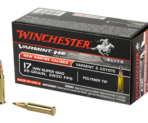 WIN VARMINT HE 17WSM 25GR PT 50/500