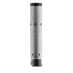 B&T SQD9 Print-X RBS Quick Attach Suppressor 9mm Luger Titanium 8.2" Length Gray Finish