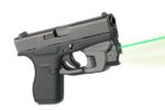 LaserMax CenterFire Light & Laser w/GripSense for Glock 42/43 - Green