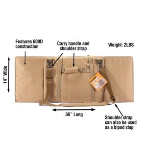Tac-Mat Long Range Shooting Mat - Flat Dark Earth (FDE)