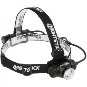 Nightstick Adjustable Beam Headlamp ? USB Rechargeable 1000/600/250 Lumens