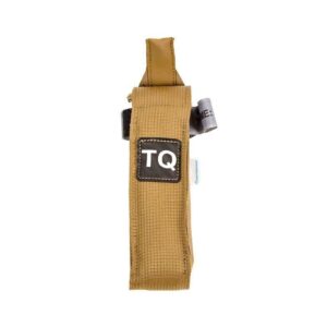 Blue Force Gear Tourniquet NOW! Pouch MOLLE Mounted Helium Whisper  w/ CAT tourniquet Coyote Brown