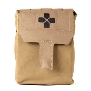Blue Force Gear Trauma Kit NOW! MOLLE Mounted  Helium Whisper Empty Coyote Brown