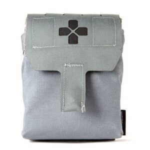 Blue Force Gear Trauma Kit NOW! MOLLE Mounted Helium Whisper Advanced Supplies Wolf Gray