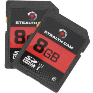 Stealth Cam STC2SD8GB SD Memory Card  8Gb 2 Per Pack