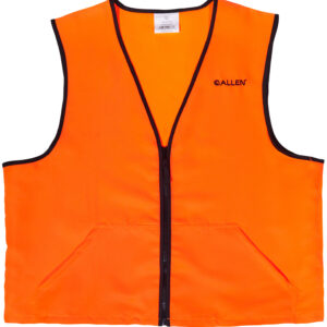 Allen 15766 Deluxe Hunting Vest Large Orange Polyester