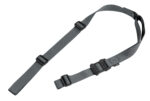 Magpul MAG513GRY MS1 Sling Gray Nylon 48"-60" OAL Adjustable Two-Point Rifle