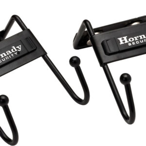 Hornady 95911 Magnetic Safe Hook  Metal Black 2 Pack