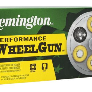 Remington Ammunition 22281 Performance WheelGun  38Special 158gr Lead Round Nose 50 Per Box/10 Case