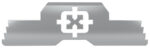 Cross Armory CRG5SLSV Slide Lock  Extended Silver 4140 Steel for Glock Gen1-5 P80