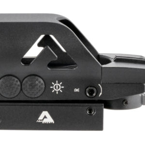 Aim Sports RT506C Full-Size Reflex Sight  Matte Black 1x34mm Red/Green Multi Reticle