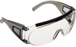 Allen 2169 Fit Over Shooting Glasses Adult Clear Lens Gray Frame