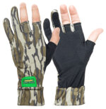 Primos PS6681 Stretch Fit  Mossy Oak Original BottomLand Fingerless Neoprene OSFA