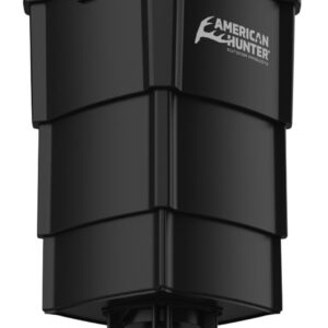 American Hunter AHNFECON Nesting Hopper w/Econ Feeder Kit Collapsible 16 Programs 1-30 Seconds Duration 5 Gallon Capacity Black