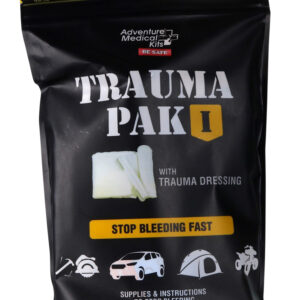 Adventure Medical Kits 20640295 Trauma Pak I  Stop Bleeding Clotting Gauze