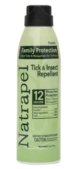 Natrapel 00066878 Picaridin Insect Repellent 6 oz Aerosol Repels Ticks & Biting Insects Effective Up to 12 hrs