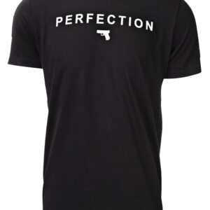 Glock AA75127 Perfection Pistol  Black Cotton Short Sleeve XL