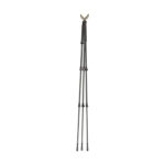 Allen 21412 Axial  Tripod Black Aluminum w/Rubber Feet 61" Vertical Adjustment