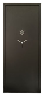 SnapSafe 75415 Vault Door  In-Swing Black 12 Gauge Steel 36.8" W x 81"H Access Code/Key Entry