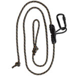 Muddy MUDMSA070 Safety Harness Lineman's Rope Black Nylon