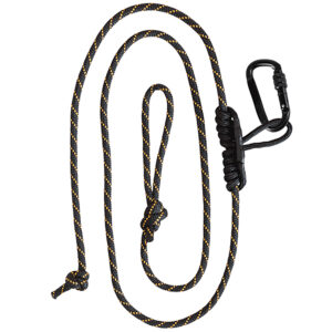 Muddy MUDMSA070 Safety Harness Lineman's Rope Black Nylon