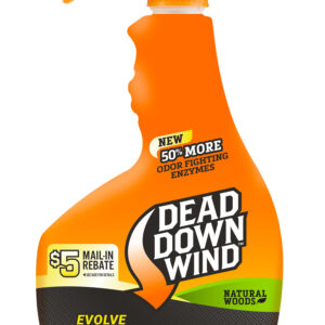 Dead Down Wind 1392418 Evolve Field Spray  Cover Scent Natural Woods Scent 24 oz Trigger Spray