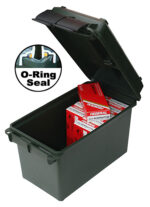 MTM Case-Gard AC50C40 Ammo Can  50Cal Rifle Black Polypropylene