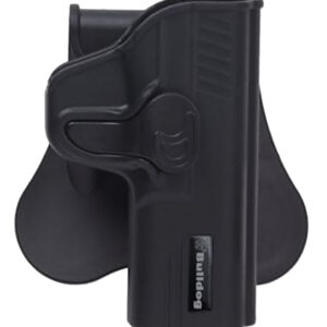 Bulldog RRRMAX9 Rapid Release  OWB Black Polymer Paddle Fits Ruger Max-9 Right Hand