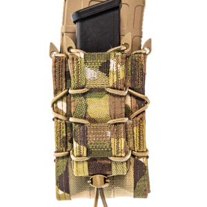 High Speed Gear 11DD00MC TACO Double Decker Mag Pouch Double MultiCam Nylon MOLLE Compatible w/ Rifle Compatible w/ Pistol