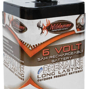 Wildgame Innovations WGIWGIBT0014 Spring Style Rechargeable Battery Black/Tan 6.0 Volts 5 mAh