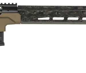 Christensen Arms 8010301000 Modern Precision  300 Win Mag 5+1 26" Threaded Carbon Fiber Barrel, Black Nitride Finish, Desert Brown Anodized Folding Stock, Polymer Grip