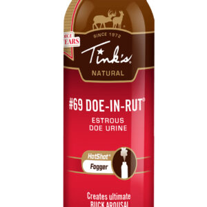 Tinks W5500 #69 Doe-In-Rut Estrous Fogger Deer Attractant Doe In Estrus Scent 5 oz Aerosol
