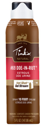 Tinks W6260 #69 Hot Shot Deer Attractant Doe In Estrus Scent Gel 5 oz Gel Stream