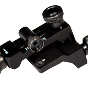 CVA AC1750 Micro-Adjust Williams Western Long Range Rear Peep & Front Globe Sight Reticle Kit  Black