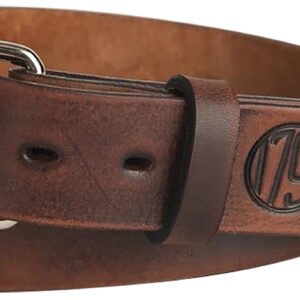 1791 Gunleather BLT014246VTGA 01 Gun Belt Vintage Leather 42/46 1.50" Wide Buckle Closure