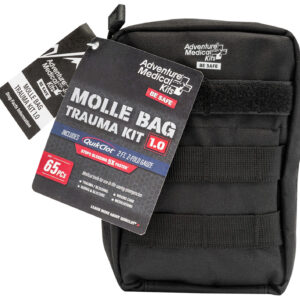 Adventure Medical Kits 20640299 MOLLE Bag Trauma Kit 1.0 Treats Injuries/Illnesses Black