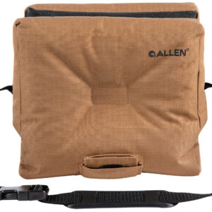 Allen 18420 Bench Shooting Bag  Empty Black/Tan 600D Polyester